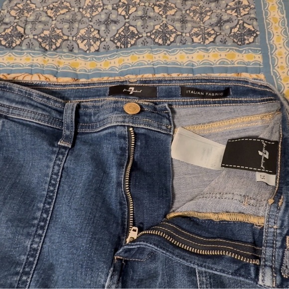 Women’s 7 For All Mankind denim taper leg jogger/jeans, sz25, used/babied. - Picture 7 of 11